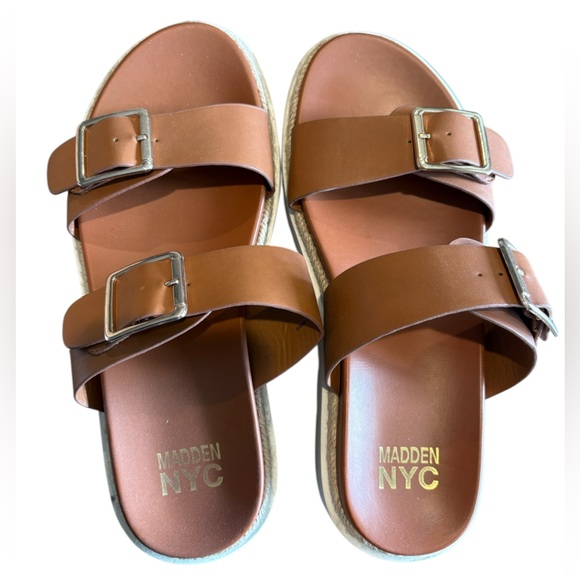 Madden Nyc Shoes - Madden NYC Brown Women's Sandals